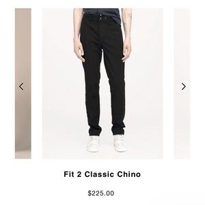 Black rag&bone chinos! W30